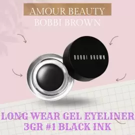 BOBBI BROWN LONG WEAR GEL EYELINER 3GR #1 BLACK INK